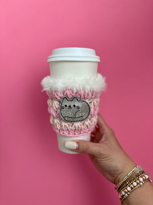 Chunky Kitty Cup Cozy