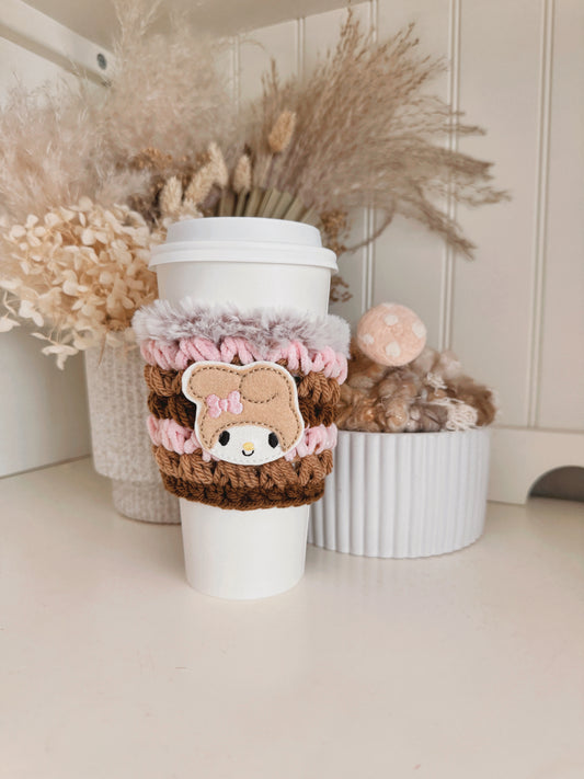 neutral MM cup cozy